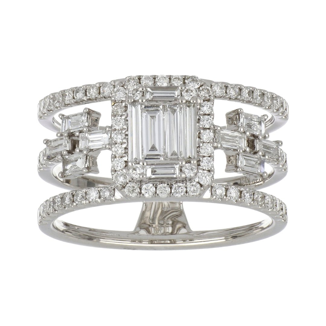 Buy White Diamond Ring (White Diamond 0.59 cts. White Diamond 0.43 cts.) at Kay's Fine Jewelry