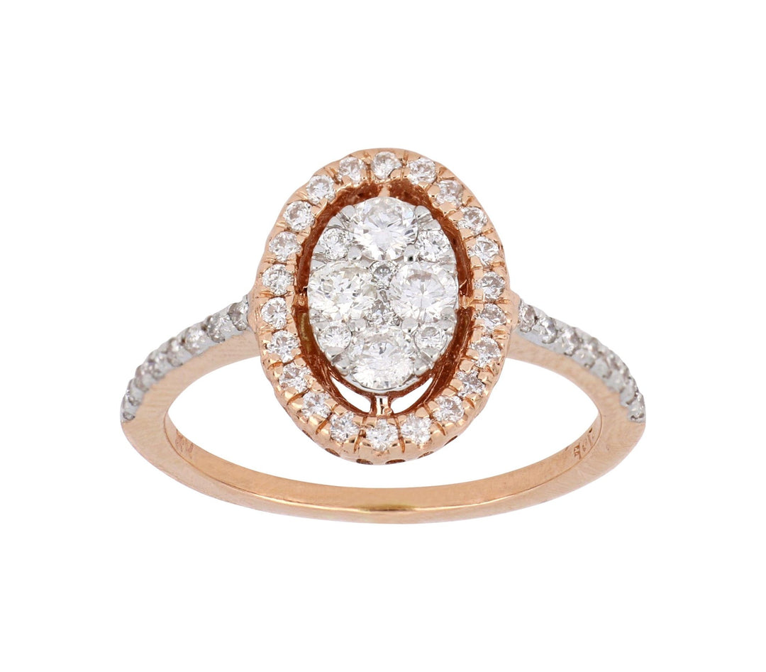 White Diamond Ring (White Diamond 0.7 cts.) Not Net