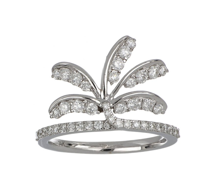 White Diamond Ring (White Diamond 0.72 cts.) Not Net