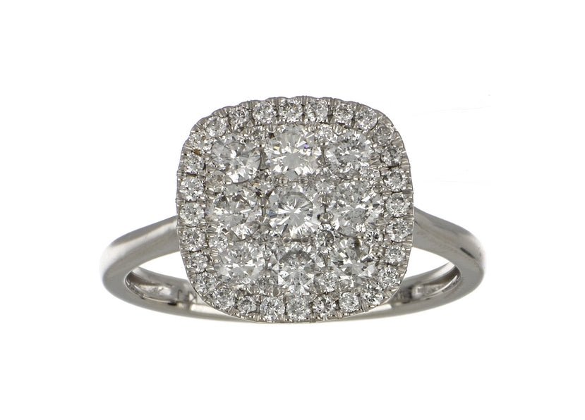 White Diamond Ring ( White Diamond 1.05 cts.) Not Net
