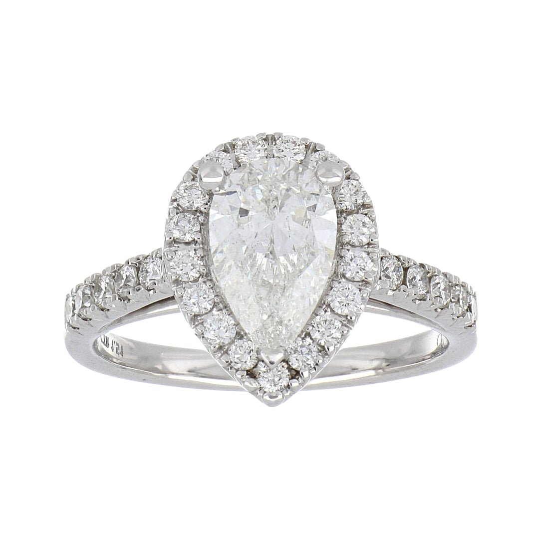 White Diamond Ring (White Diamond 1.52 cts. White Diamond 0.51 cts.) Not Net