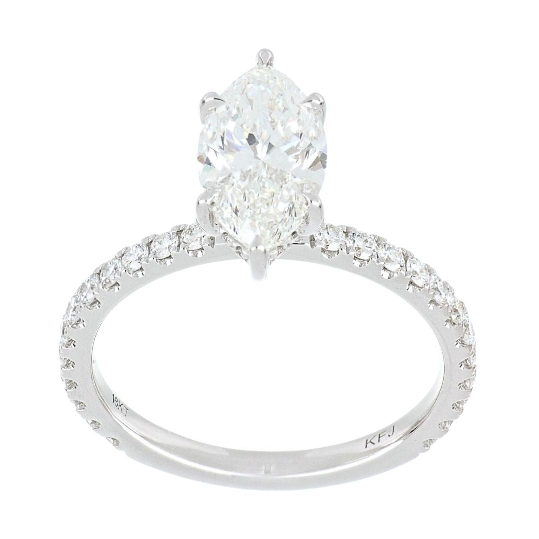 Buy White Diamond Ring (White Diamond 2.01 cts. White Diamond 0.5 cts.) at Kay's Fine Jewelry