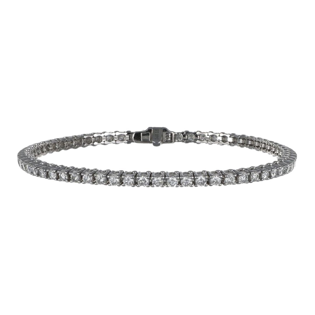 White Diamond Tennis Bracelet (Lab Grown White Diamond 2.86 cts.) Not Net