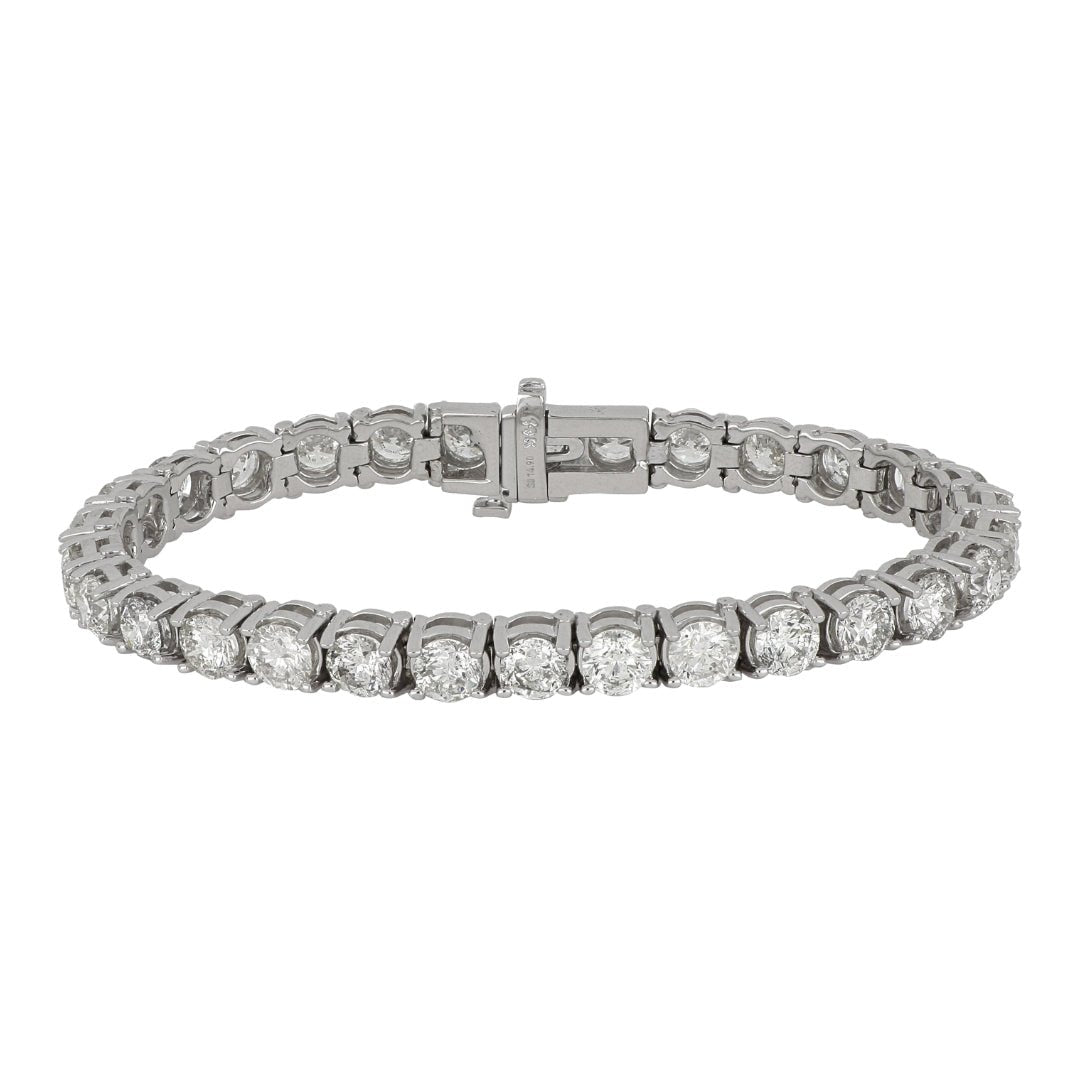 White Diamond Tennis Bracelet (White Diamond 14.9 cts.) Not Net