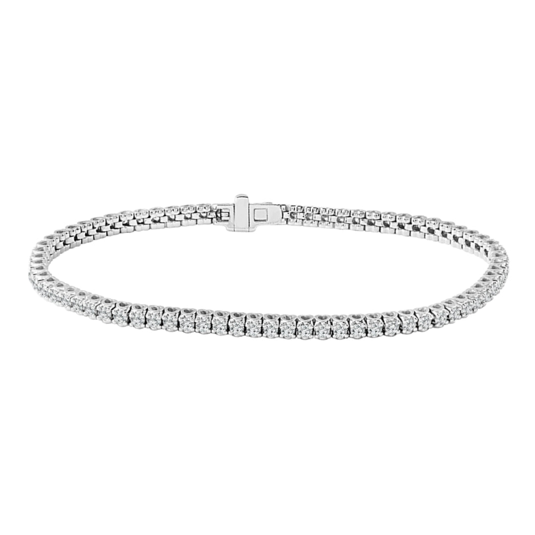 White Diamond Tennis Bracelet (White Diamond 1.5 cts.) Not Net