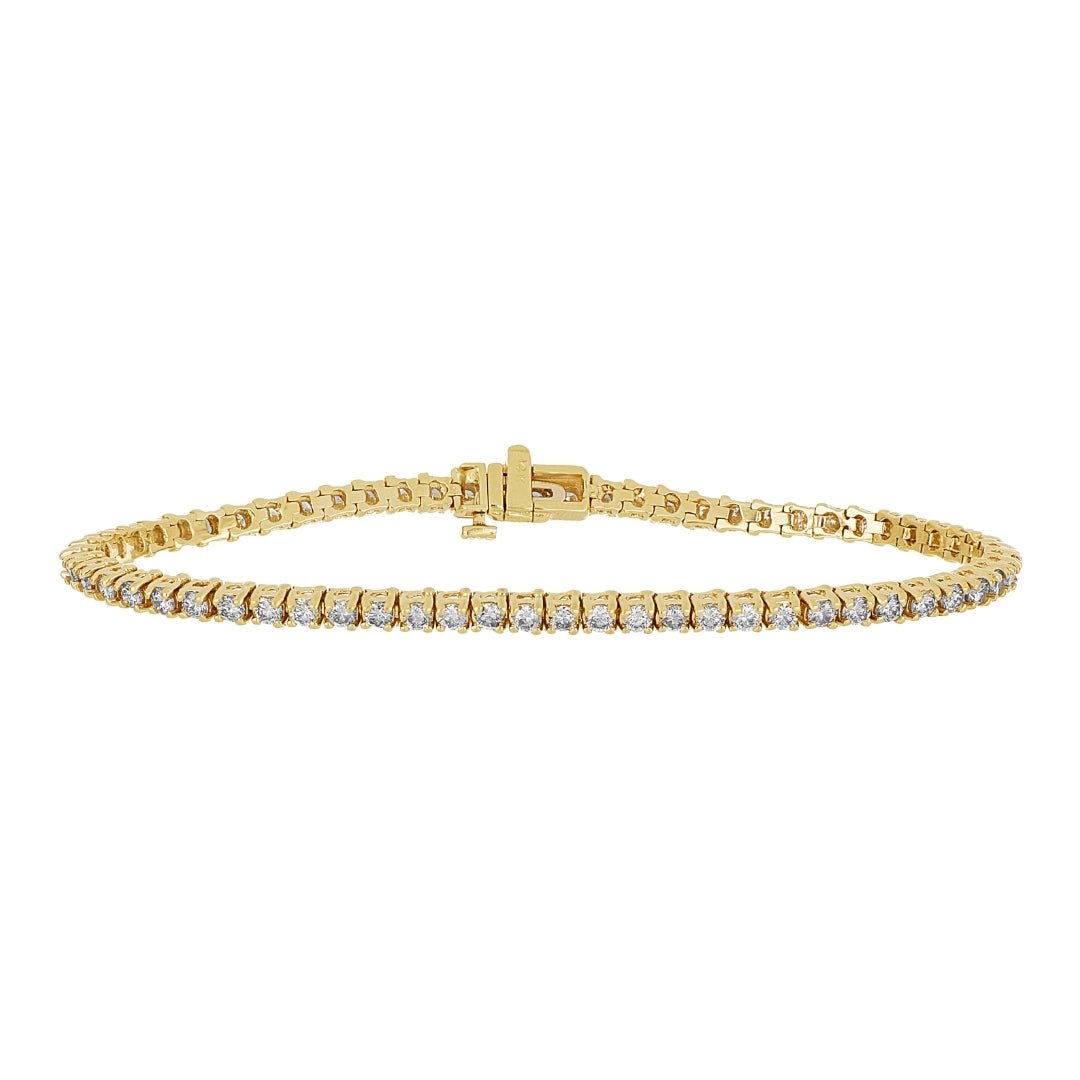 White Diamond Tennis Bracelet (White Diamond 2.94 cts.) Not Net