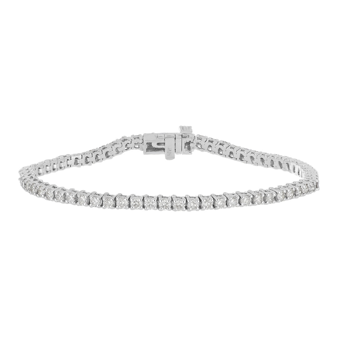 White Diamond Tennis Bracelet (White Diamond 3.1 cts.) Not Net