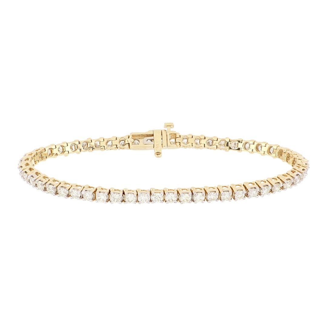 White Diamond Tennis Bracelet (White Diamond 4.17 cts.) Not Net