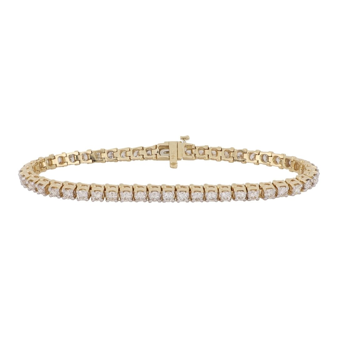White Diamond Tennis Bracelet (White Diamond 5.01 cts.) Not Net