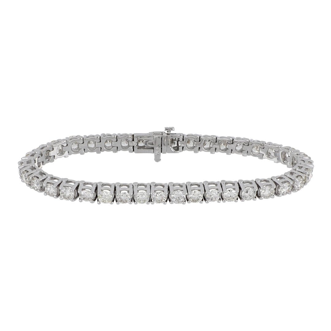 White Diamond Tennis Bracelet (White Diamond 9.95 cts.) Not Net