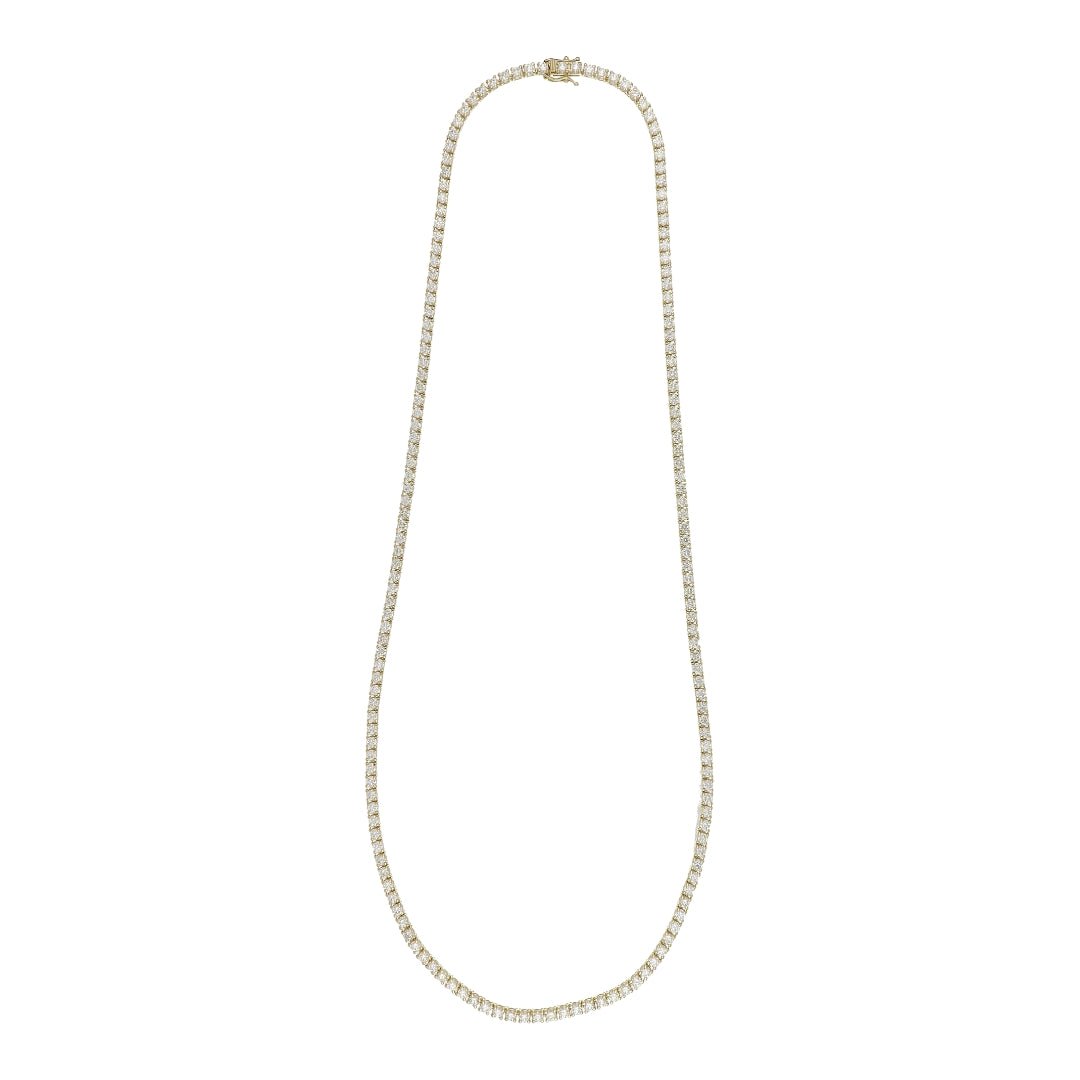 Buy White Diamond Tennis Necklace (White Diamond 13.28 cts.) at Kay's Fine Jewelry