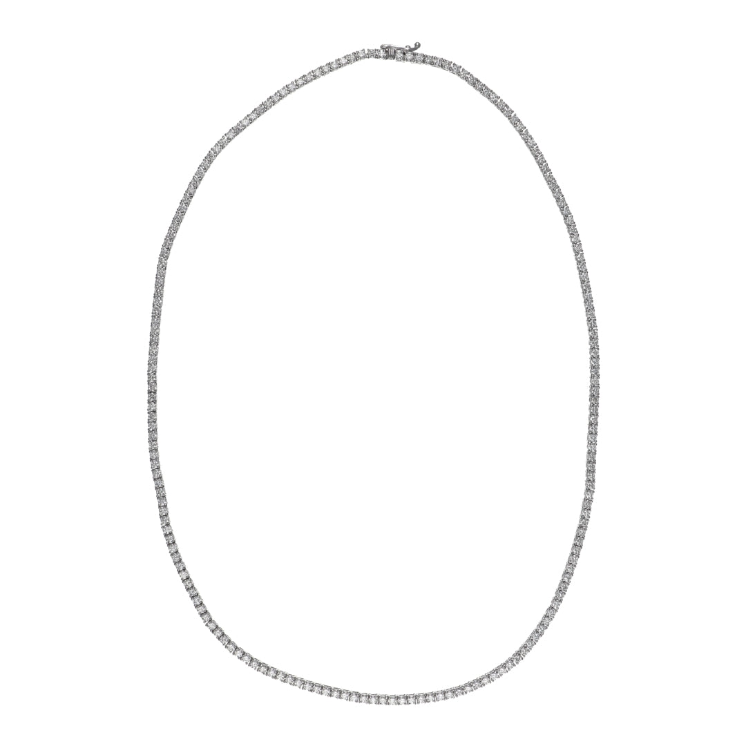 Buy White Diamond Tennis Necklace (White Diamond 6.94 cts.) at Kay's Fine Jewelry