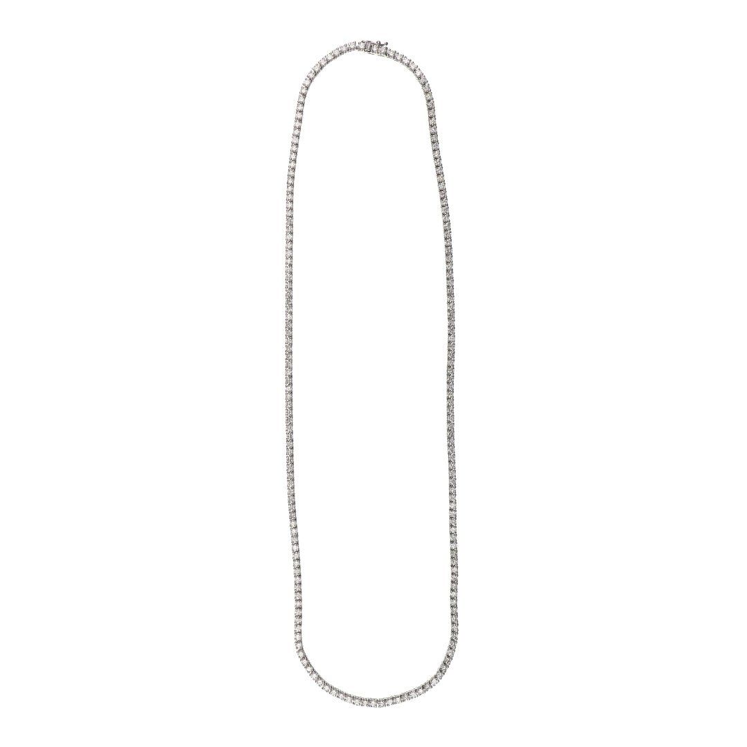 Buy White Diamond Tennis Necklace (White Diamond 9.52 cts.) at Kay's Fine Jewelry