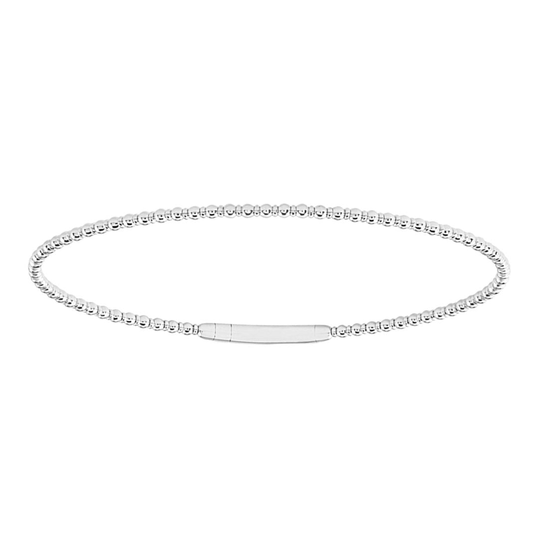 Buy White Gold Flexi Bangle at Kay's Fine Jewelry