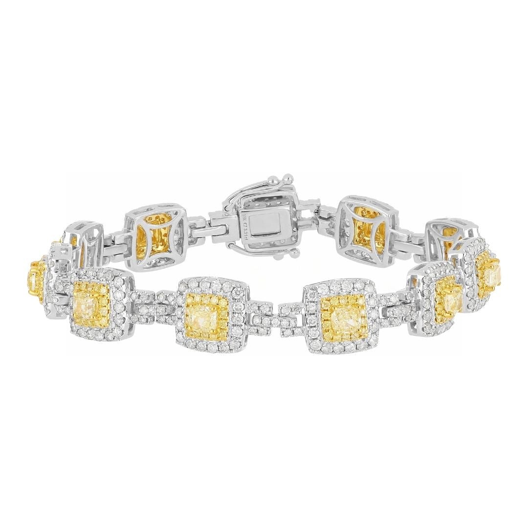 Buy Yellow Diamond Bracelet (Yellow Diamond 3.21 cts. Yellow Diamond 0.92 cts. White Diamond 3.61 cts.) at Kay's Fine Jewelry