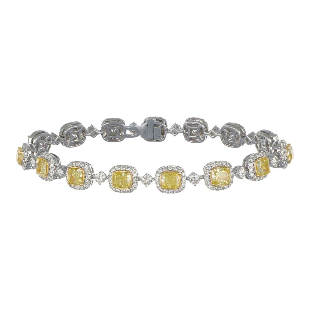 Buy Yellow Diamond Bracelet (Yellow Diamond 8.03 cts. White Diamond 3.12 cts.) at Kay's Fine Jewelry