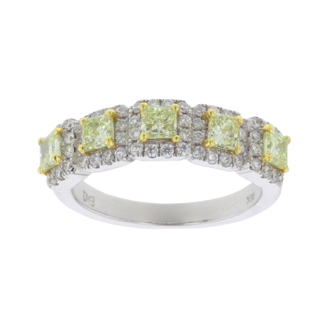 Buy Yellow Diamond Ring (Yellow Diamond 1.05 cts. White Diamond 0.48 cts. at Kay's Fine Jewelry