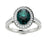 14Kt Gold Oval Brilliant Natural Alexandrite and Diamond Ladies Ring (Alexandrite 2.00 cts. White Diamonds 0.25 cts.)