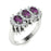 14KT Gold Oval Brilliant Natural Alexandrite and Diamond Ladies Ring (Natural Alexandrite 0.90 cts. White Diamond 0.40 cts.)