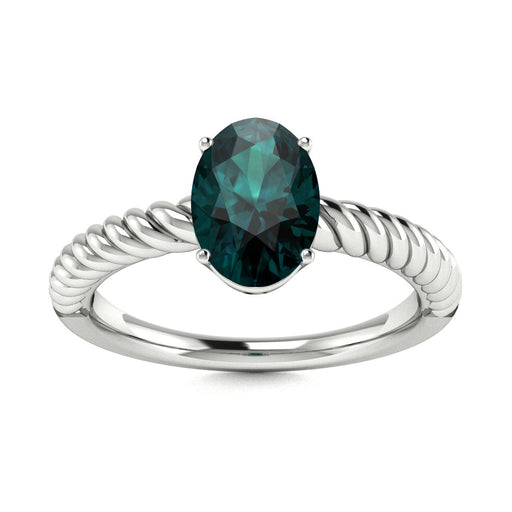 14KT Gold Oval Natural Alexandrite Ladies Ring (Alexandrite 1.40 cts.)