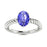 14KT Gold Oval Tanzanite Ladies Ring (Tanzanite 1.40 cts.)