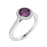 14kt Gold Round brilliant Natural Alexandrite and Diamond Ladies Ring (Alexandrite 0.75 cts. Diamonds 0.50 cts.)