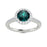 14kt Gold Round brilliant Natural Alexandrite and Diamond Ladies Ring (Alexandrite 0.75 cts. Diamonds 0.50 cts.)
