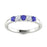 14KT Gold Tanzanite and Diamond Ladies Ring (Tanzanite 0.26 cts. White Diamond 0.14 cts.)