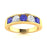 14KT Gold Tanzanite and Diamond Ladies Ring (Tanzanite 0.49 cts. White Diamond 0.28 cts.)