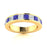 14kt Gold Tanzanite and Diamond Ladies Ring (Tanzanite 0.55cts Diamonds 0.55 cts)