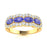14KT Gold Tanzanite and Diamond Ladies Ring (Tanzanite 1.02 cts. White Diamond 0.33 cts.)