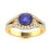 14KT Gold Tanzanite and Diamond Ladies Ring (Tanzanite 1.44 cts. White Diamond 0.49 cts.)