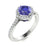 14KT Gold Tanzanite and Diamond Ladies Ring (Tanzanite 1.67 cts. White Diamond 0.56 cts.)