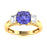 14KT Gold Tanzanite and Diamond Ladies Ring (Tanzanite 2.31 cts. White Diamond 0.14 cts.)