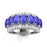 14KT Gold Tanzanite and Diamond Ladies Ring (Tanzanite 3.84 cts. White Diamond 0.72 cts.)