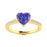 14KT Gold Tanzanite and Diamond Ladies Ring (Tanzanite 4.38 cts White Diamonds 0.50 cts)