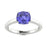 18kt Gold Cushion cut brilliant Tanzanite Ladies Ring (Tanzanite 2.25ct)