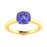 18kt Gold Cushion cut brilliant Tanzanite Ladies Ring (Tanzanite 2.25ct)