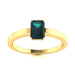18KT Gold Emerald Cut Alexandrite Ring (Alexandrite 0.93 cts)
