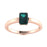 18KT Gold Emerald Cut Alexandrite Ring (Alexandrite 0.93 cts)