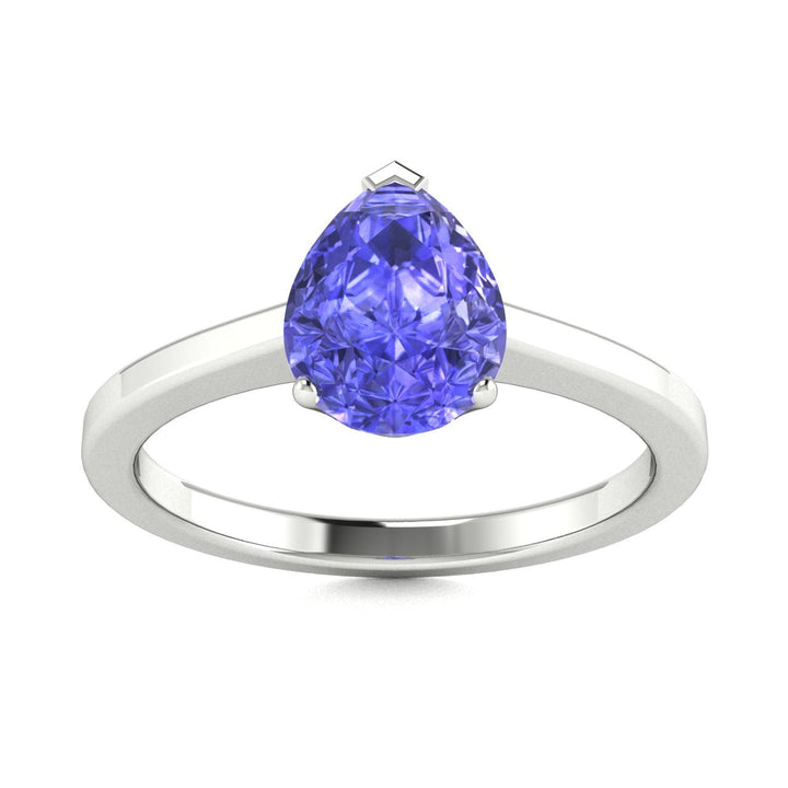 18kt Gold Pear brilliant Tanzanite Ladies Ring (Tanzanite 2.25ct)