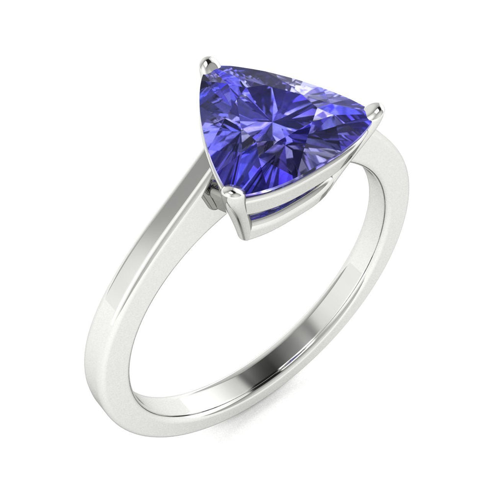 18kt Gold Purple Tanzanite Ladies Ring (Tanzanite 5.50ct)