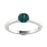 18kt Gold Round brilliant cut Natural Alexandrite Ladies Ring (Alexandrite 0.75ct)
