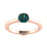 18kt Gold Round brilliant cut Natural Alexandrite Ladies Ring (Alexandrite 0.75ct)