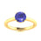 18kt Gold Round Brilliant Tanzanite Ladies Ring (Tanzanite 2.50ct)