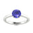 18kt Gold Round Brilliant Tanzanite Ladies Ring (Tanzanite 2.50ct)