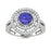 18kt Gold Tanzanite and Diamond Ladies Ring (Tanzanite 1.25ct Diamonds 0.60cts)