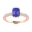 18kt Gold Tanzanite and Diamond Ladies Ring (Tanzanite 2.00ct Diamonds 0.25cts)