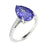 18KT Gold Tanzanite and Diamond Ladies Ring (Tanzanite 3.02 cts. White Diamond 0.23 cts.)