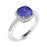 18KT Gold Tanzanite and Diamond Ladies Ring (Tanzanite 3.37 cts. White Diamond 0.56 cts.)
